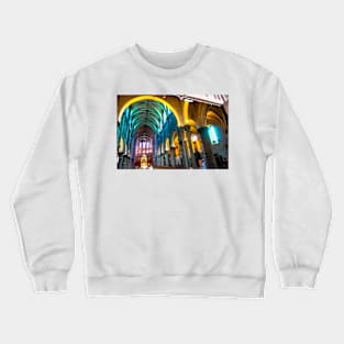 France, Pau's classic cathedral church Crewneck Sweatshirt